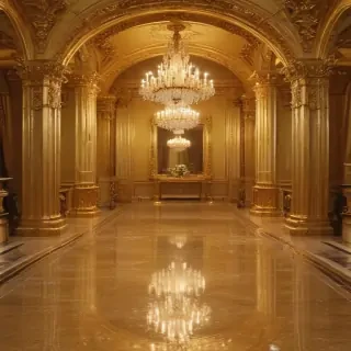 golden border