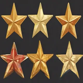 christmas stars clipart