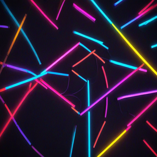 neon colorful background