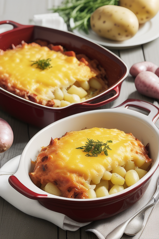 what goes well with potato bake
