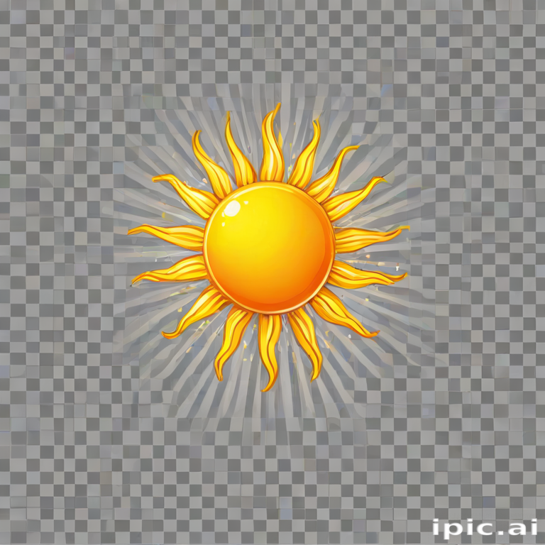 sun clip art transparent background