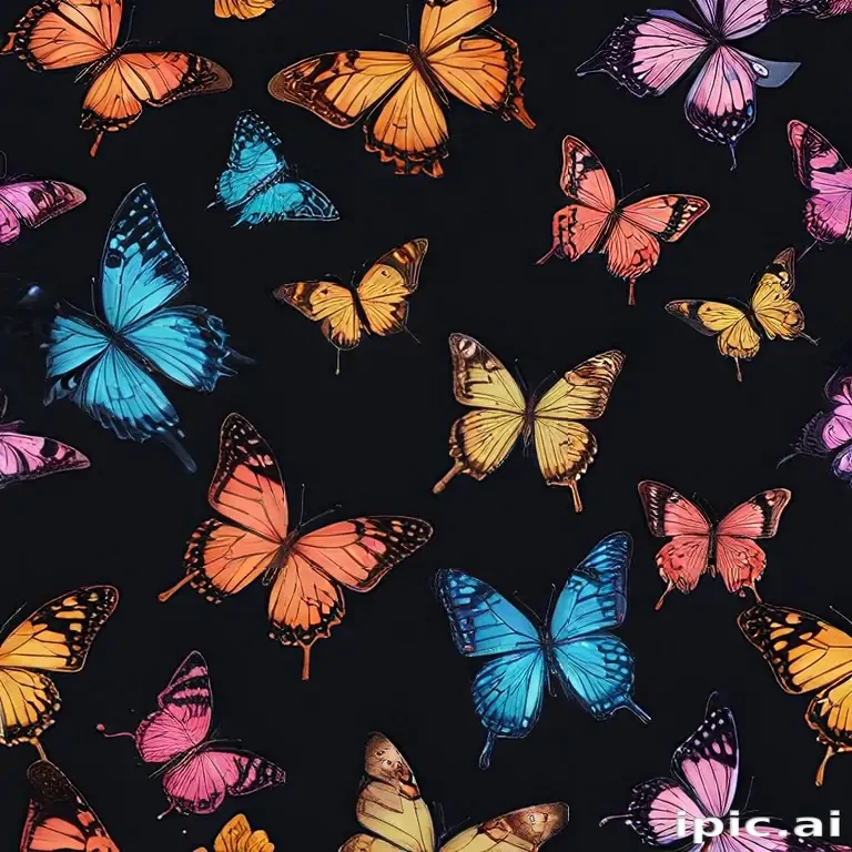 butterfly background aesthetic