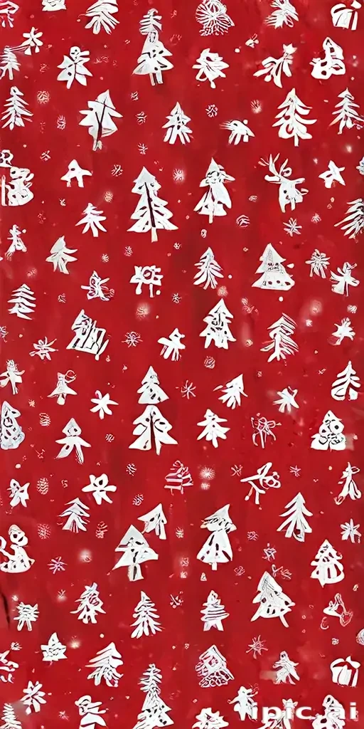 simple christmas iphone wallpaper