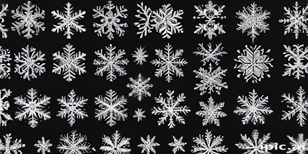 png snowflakes