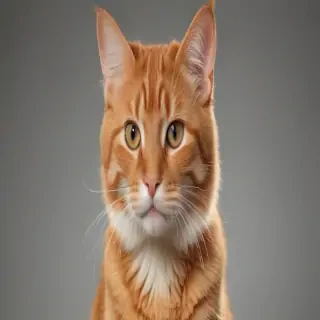 orange cat png