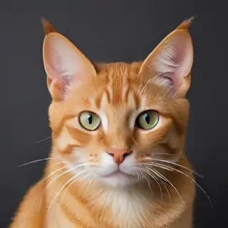 orange cat