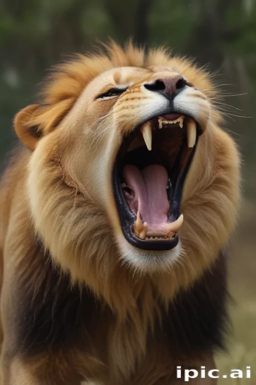 lion roar png