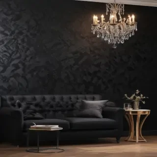 black sparkle wallpaper