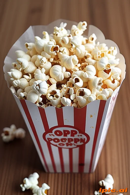 transparent popcorn