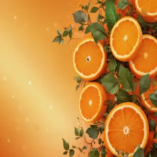 pretty orange backgrounds