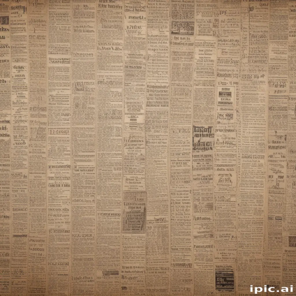 old newspaper background