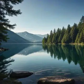 lake background