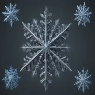 snowflakes png transparent