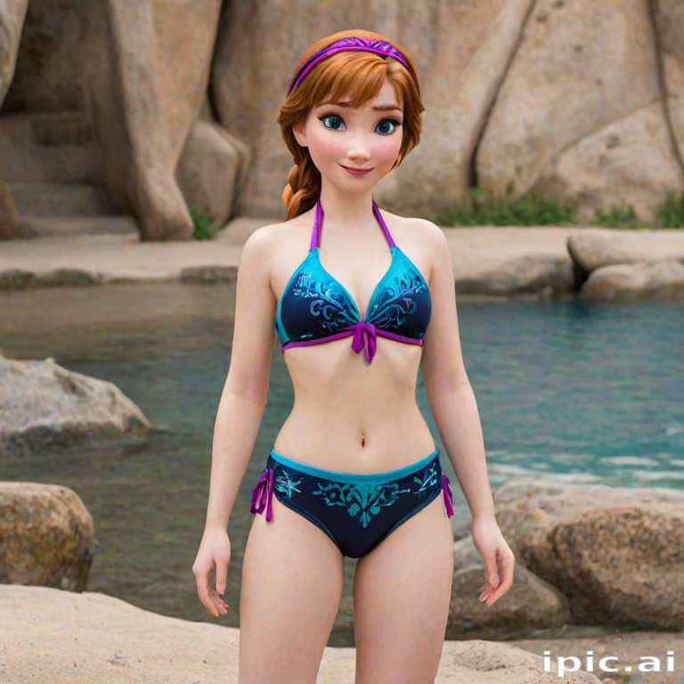 frozen anna bikini