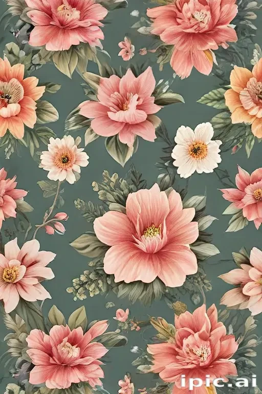 vintage flowers png