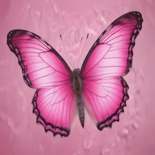 pink butterfly images