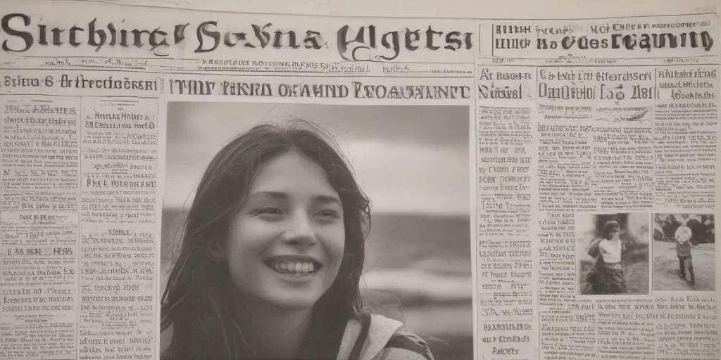 newspaper transparent