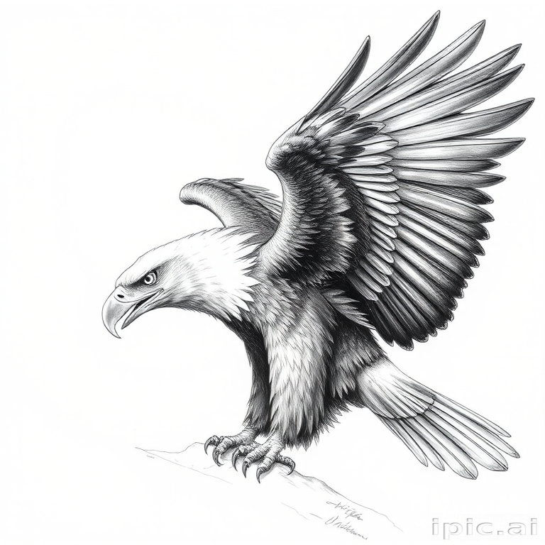 eagle drawing