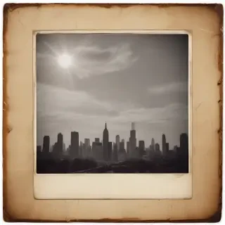 polaroid photo frame png