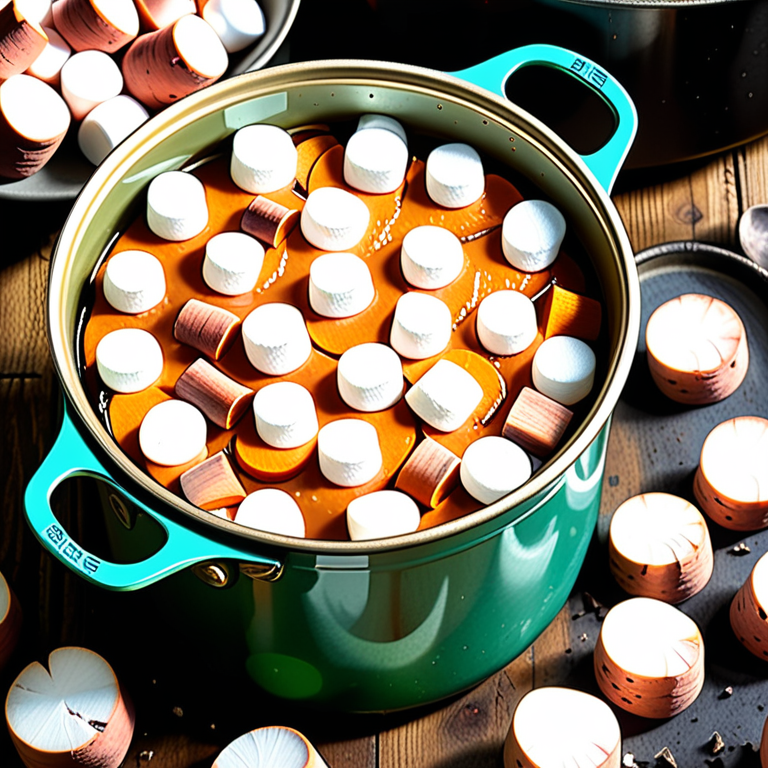 bruce's yams recipe on can with marshmallows