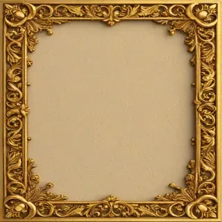 golden border