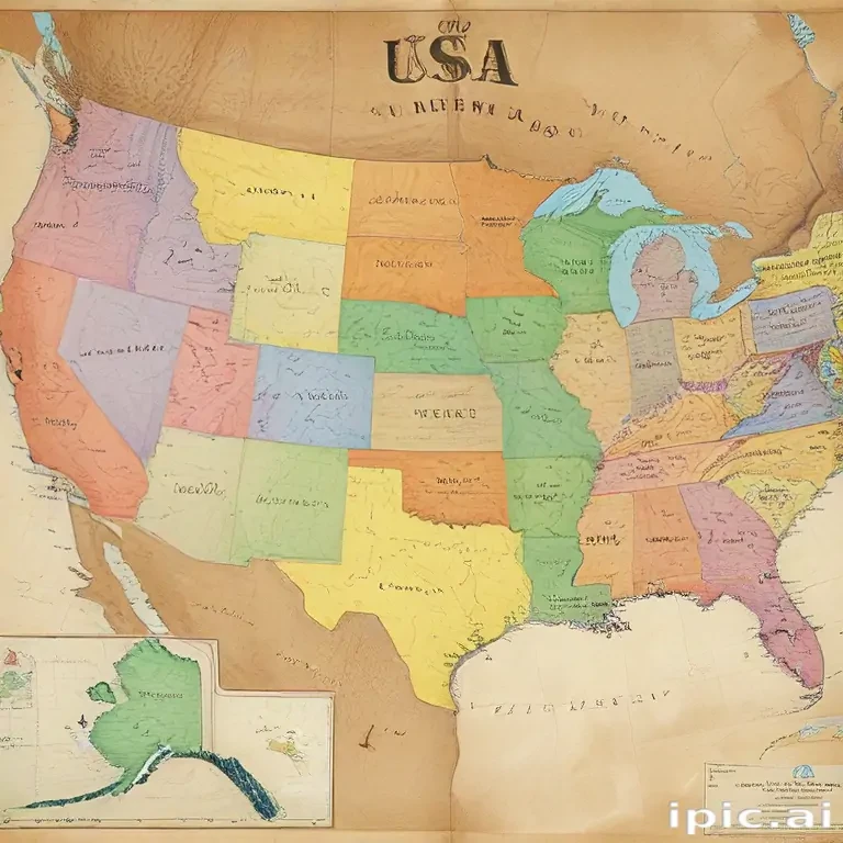 map of the usa