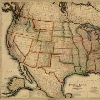 united states of america map