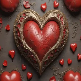 heart wallpaper aesthetic