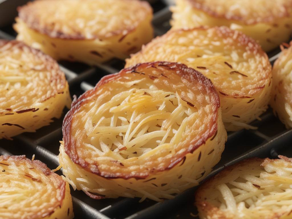 how long to air fry hash browns