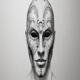 mask drawing