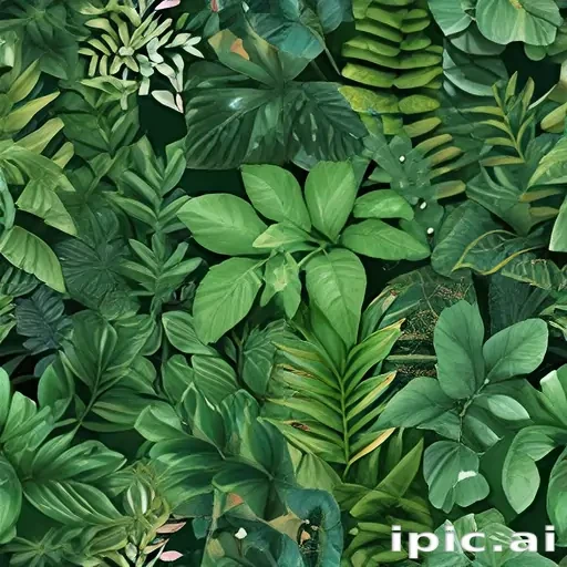 greenery background aesthetic