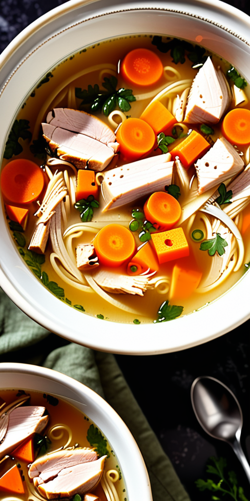 what goes good with chicken soup