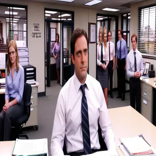 the office background