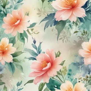 watercolor flower background