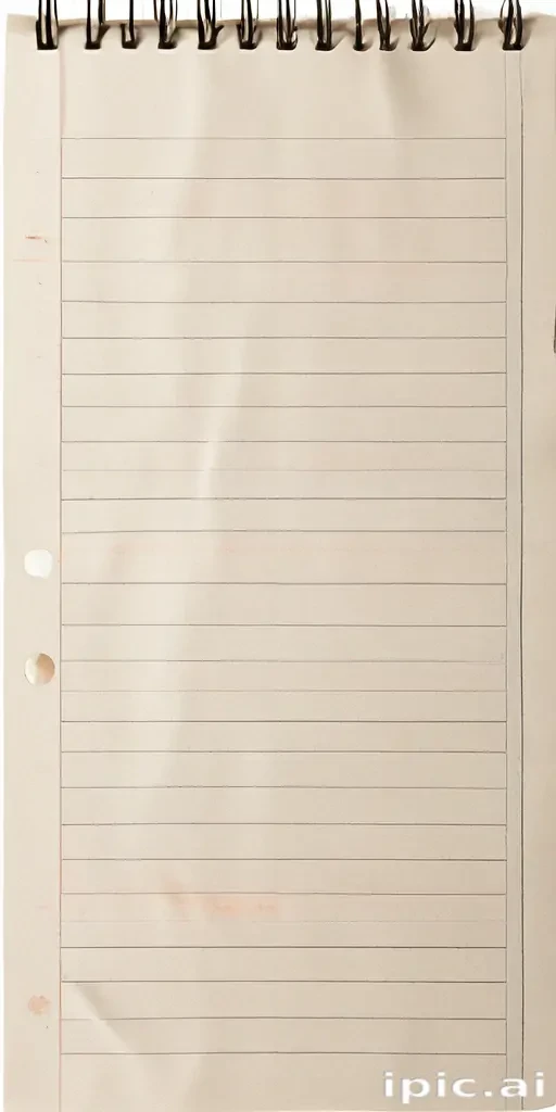 notebook paper png