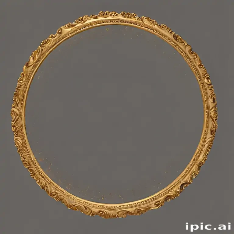 gold circle png