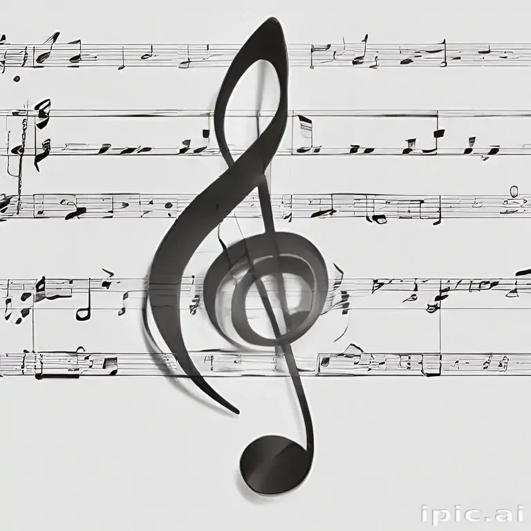 music note transparent background