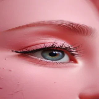 pink wall paper