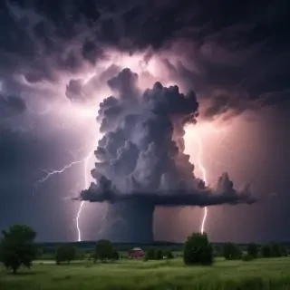 thunderstorm wallpaper