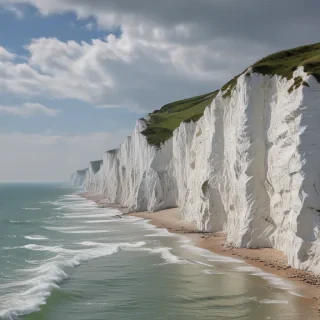 white cliffs of dover