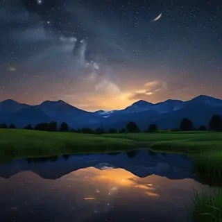 starry night wallpaper