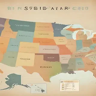united states map with state names