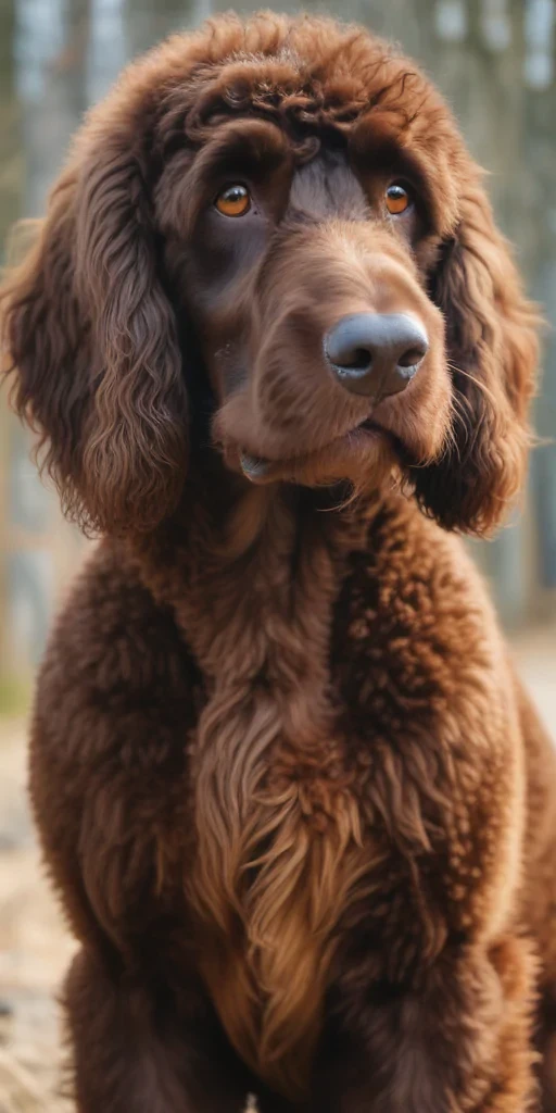 irish water spaniel