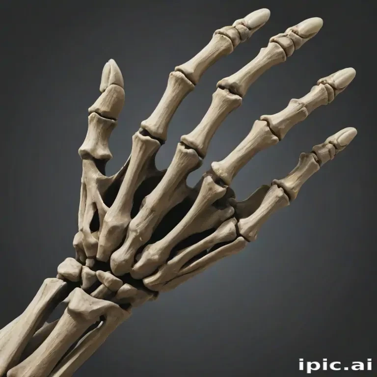 skeleton hand png