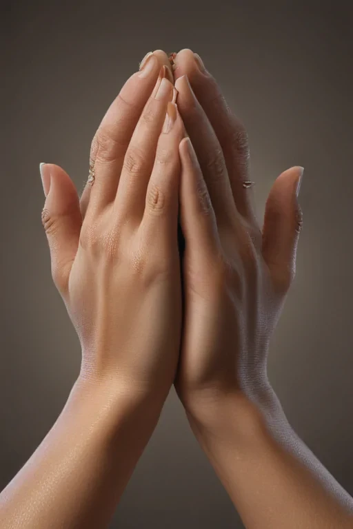 pray hands png