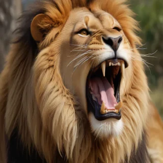 lion roar png