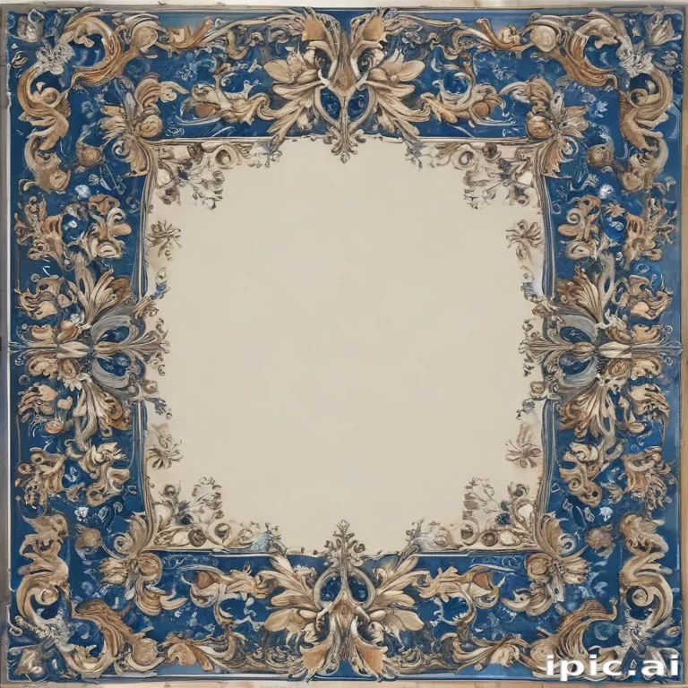 blue border png