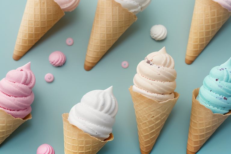 mini ice cream wafer cones