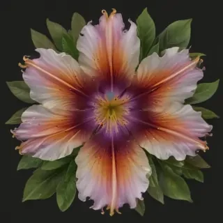 png border flower