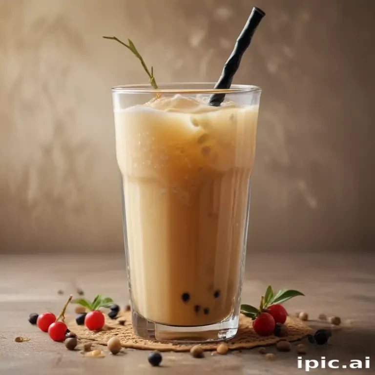 milk tea boba wallpaper